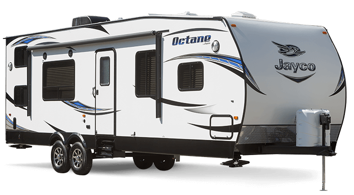 New Jayco Octane Toy Hauler